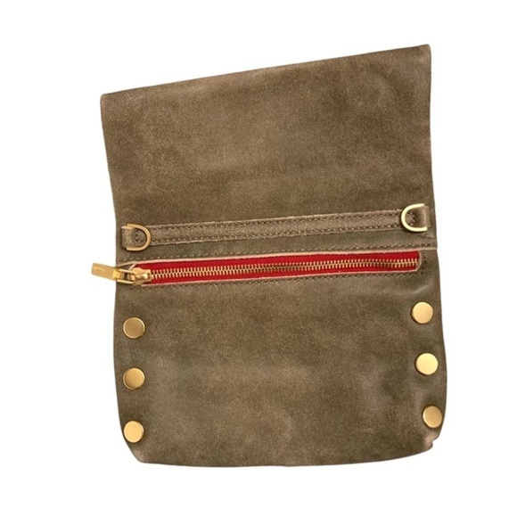 Hammitt vip pewter clutch bag